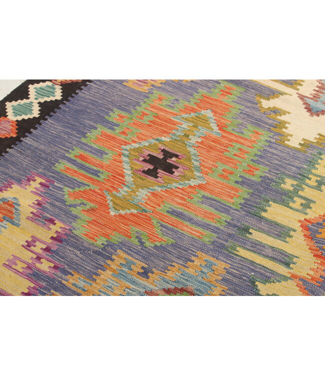 Naila kelim  Handmade 298x200 cm Traditional Kilim Area Rug Wool Carpet