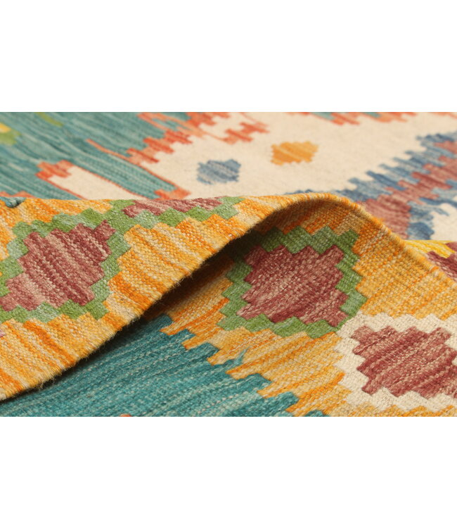 Naila kelim  Handmade 307x200 cm  Traditional Kilim Area Rug Wool Carpet