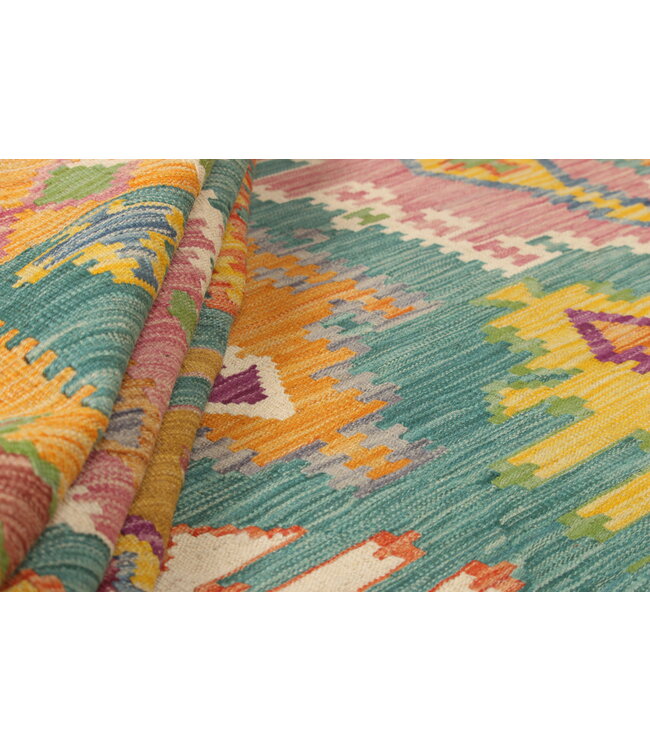 Naila kelim  Handmade 307x200 cm  Traditional Kilim Area Rug Wool Carpet