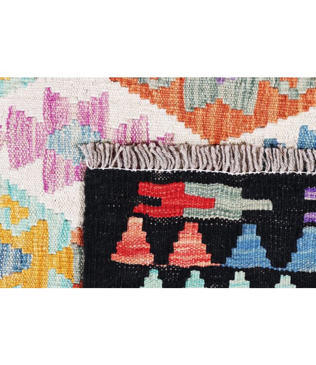 177x127  cm Handgefertigter Afghanischer traditioneller Kelim Teppich Woll