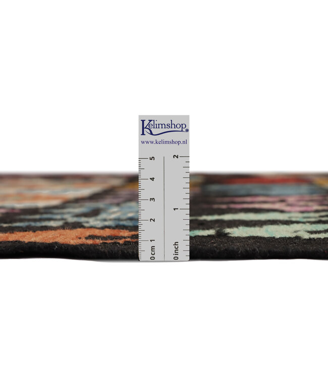 177x127 cm Handmade Afghan Traditional Kelim Area Rug Wool Carpet