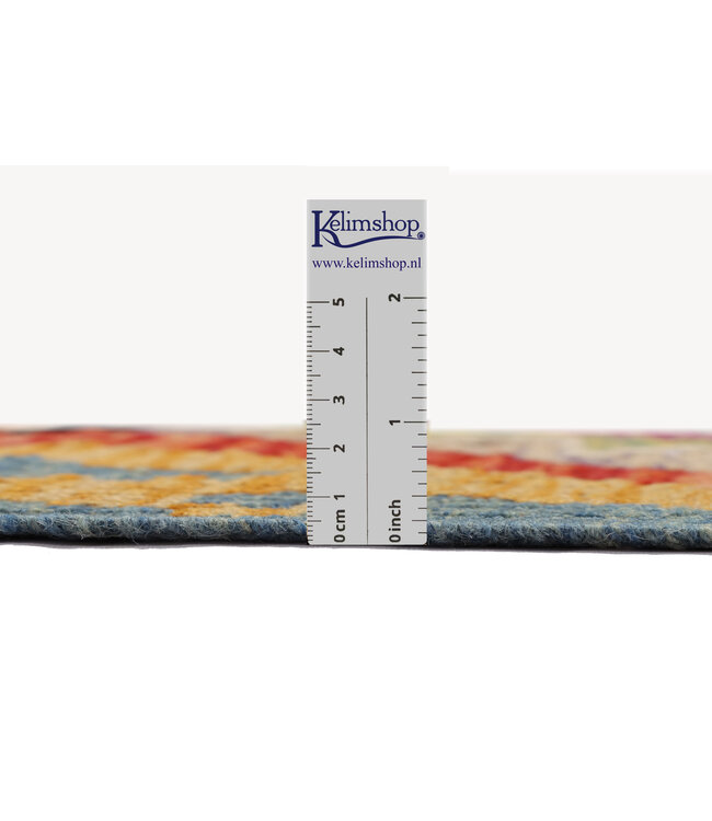 Kelim kleed loper  291x81 cm   vloerkleed tapijt kelims hand geweven