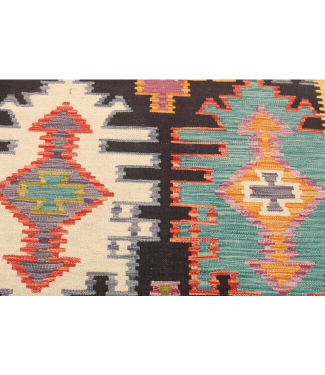 Naila kelim  Handmade   309x204 cm Traditional Kilim Area Rug Wool Carpet