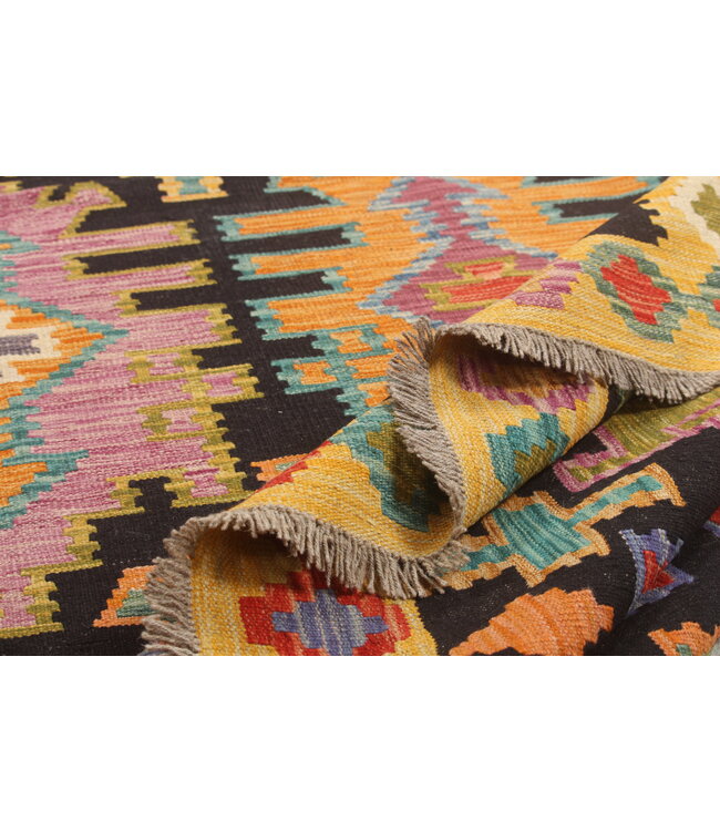 Naila kelim  Handmade   309x204 cm Traditional Kilim Area Rug Wool Carpet