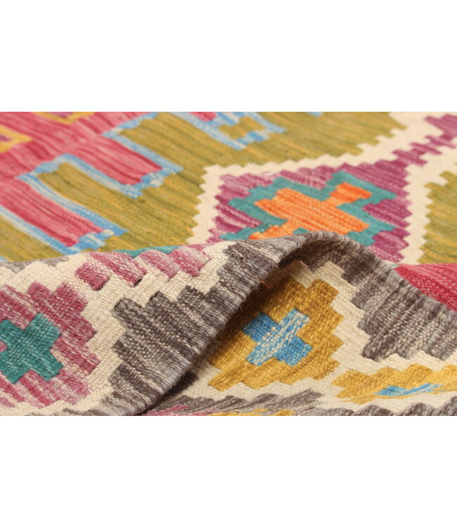 Naila kelim  Handmade   307x205 cm Traditional Kilim Area Rug Wool Carpet