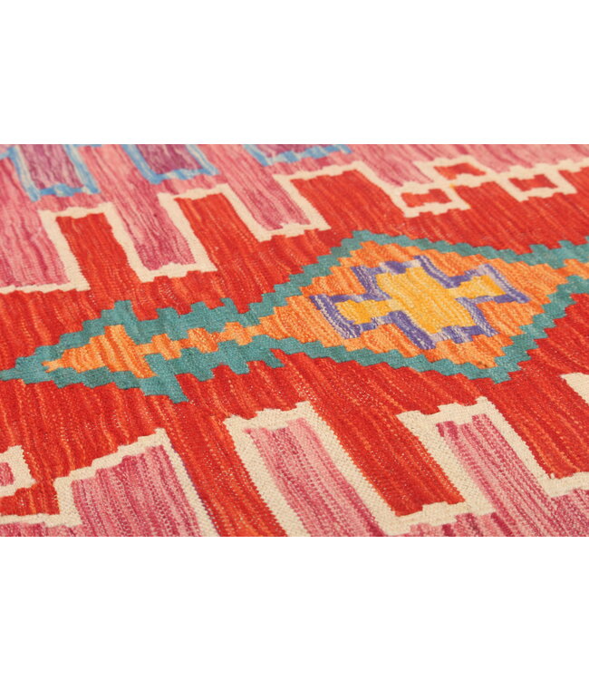 Naila kelim  Handgemacht  307x205 cm Traditional Wolle Kelim Teppich