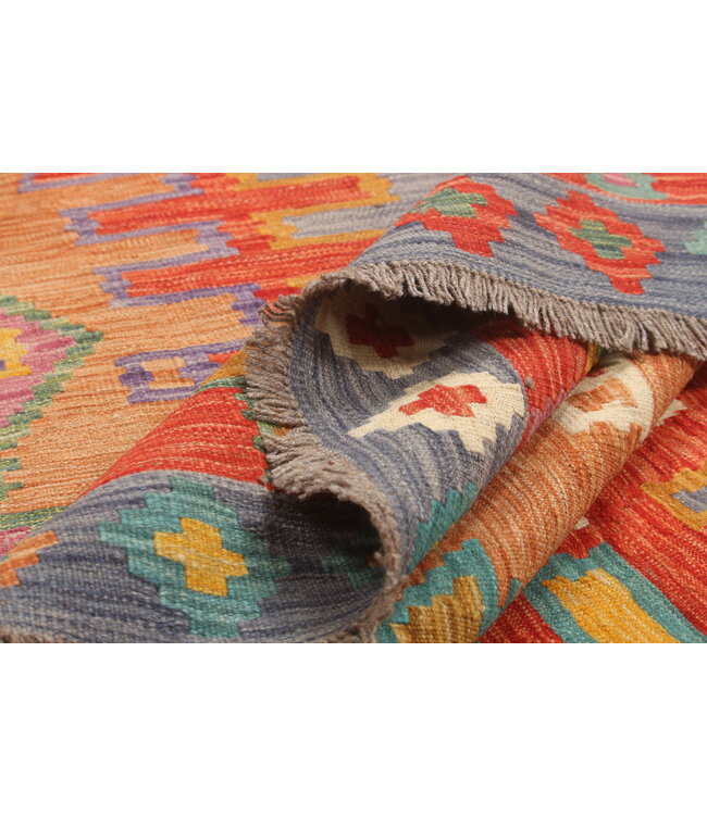 Naila kelim  Handmade  308x197 cm Traditional Kilim Area Rug Wool Carpet