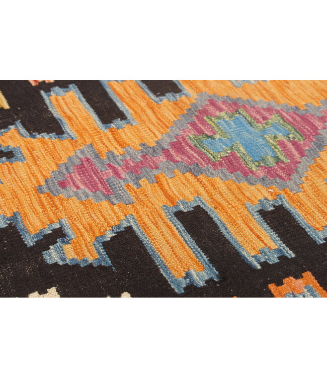 Naila kelim Handgeweven 300x204 cm   Traditional Kelim Tapijt Wol