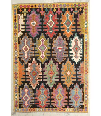 Kelimshop Naila kelim Handmade  300x206 cm Traditional Kilim Area Rug Wool Carpet