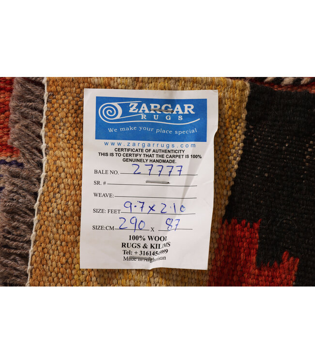 Kelim rug runner  290x87 cm