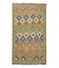 Kelimshop 188x64 cm Handgefertigter Afghanischer traditioneller Kelim Teppich Woll