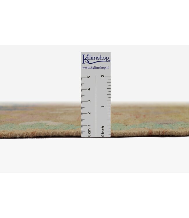 188x64 cm Handmade Afghan Traditional Kelim Area Rug Wool Carpet