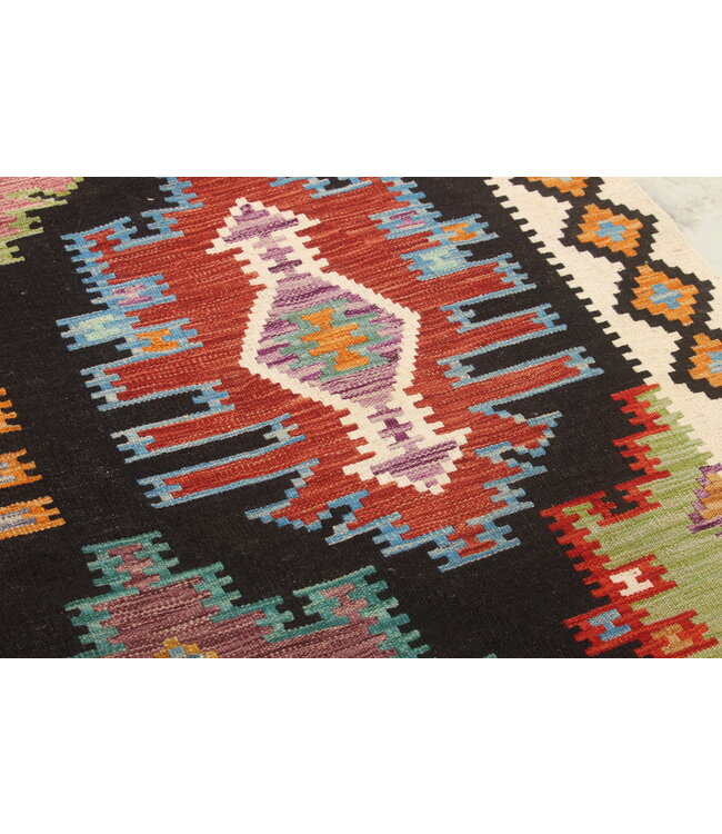 Naila kelim  Handmade  246x193 cm Traditional Kilim Area Rug Wool Carpet