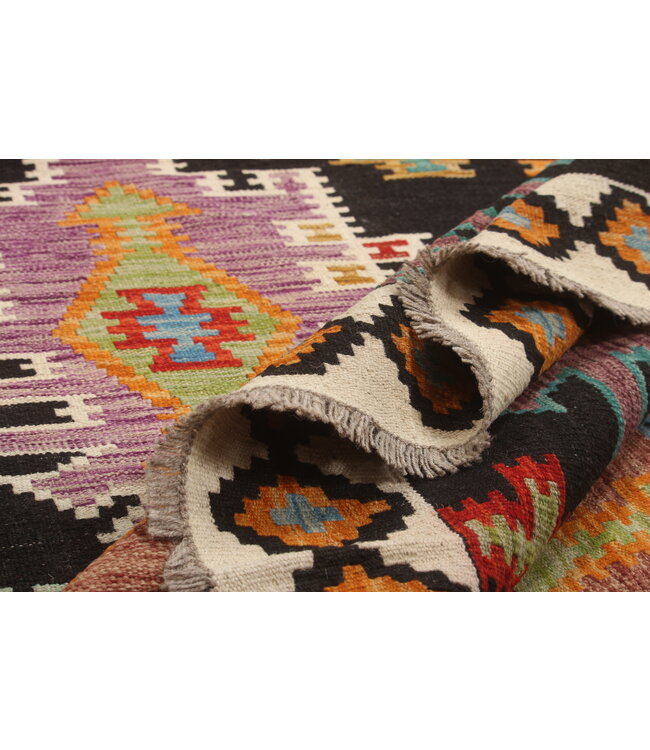 Naila kelim  Handmade  246x193 cm Traditional Kilim Area Rug Wool Carpet