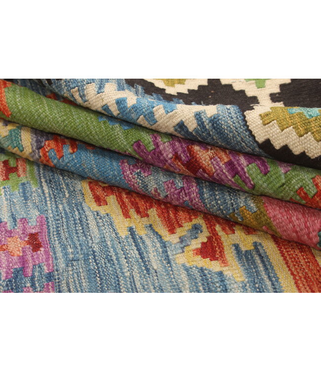 Naila kelim  Handmade 291x196 cm  Traditional Kilim Area Rug Wool Carpet