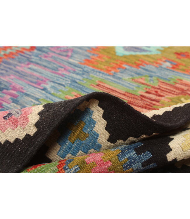 Naila kelim  Handmade 291x196 cm  Traditional Kilim Area Rug Wool Carpet