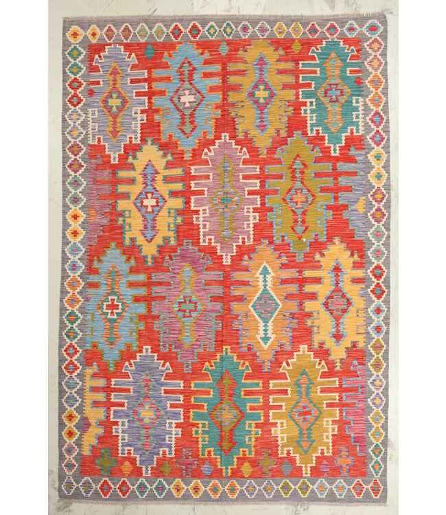 Naila kelim  Handmade 307x205 cm   Traditional Kilim Area Rug Wool Carpet