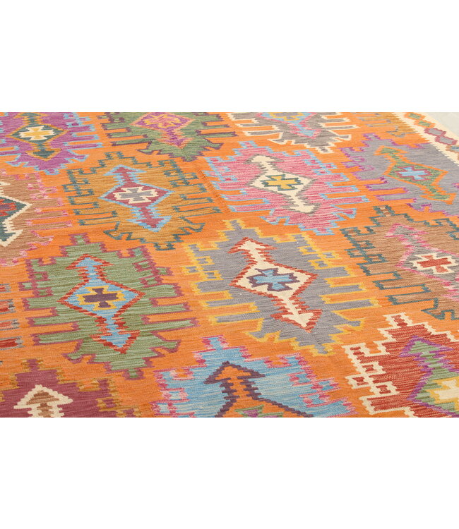 Naila kelim  Handmade 302x204 cm  Traditional Kilim Area Rug Wool Carpet