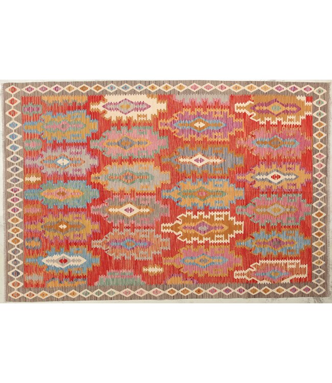 Naila kelim  Handgemacht  300x200 cm   Traditional Wolle Kelim Teppich