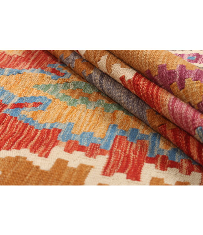 Naila kelim  Handmade  300x200 cm Traditional Kilim Area Rug Wool Carpet