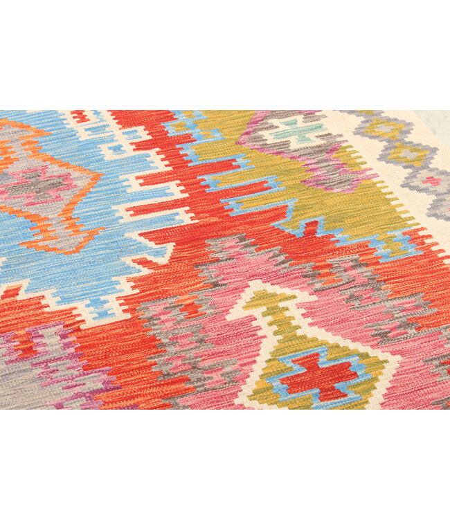 Naila kelim  Handmade 298x200 cm  Traditional Kilim Area Rug Wool Carpet