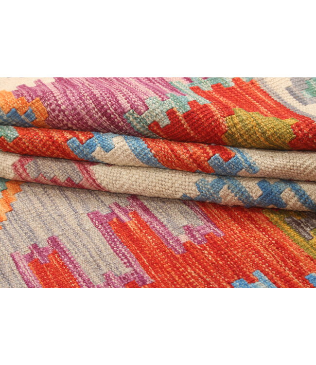 Naila kelim  Handmade 298x200 cm  Traditional Kilim Area Rug Wool Carpet