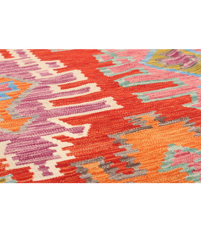 Naila kelim  Handmade 298x200 cm  Traditional Kilim Area Rug Wool Carpet