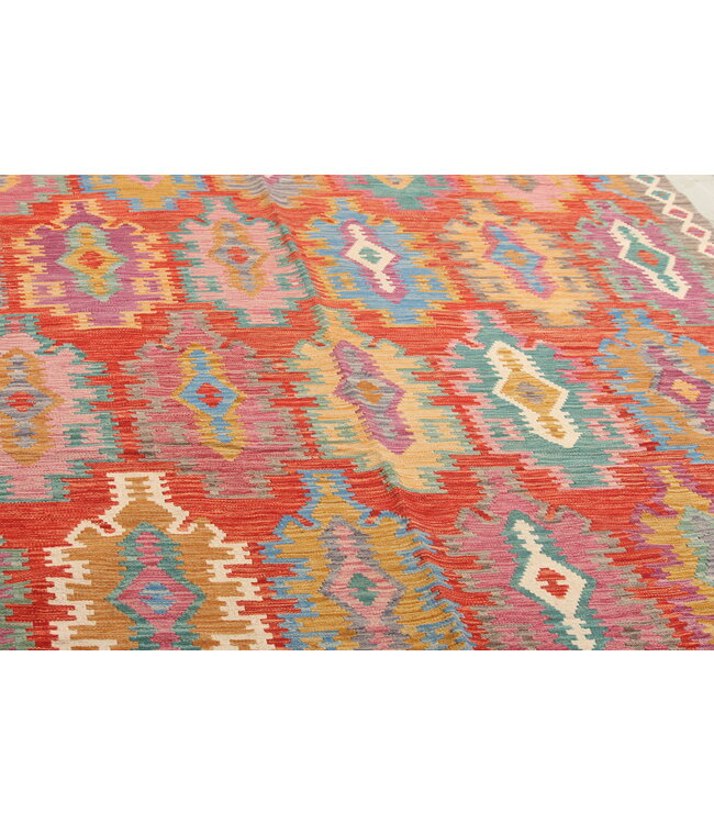 Naila kelim  Handmade 288x200 cm  Traditional Kilim Area Rug Wool Carpet