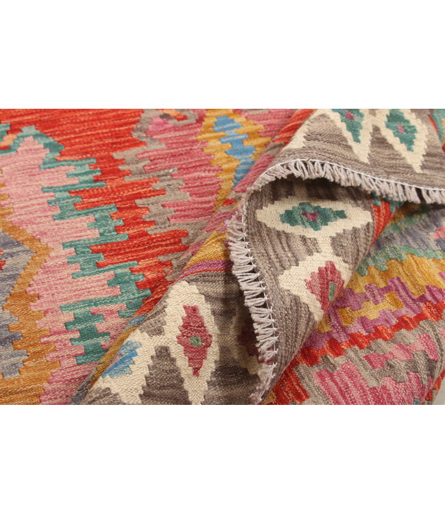 Naila kelim  Handmade 288x200 cm  Traditional Kilim Area Rug Wool Carpet