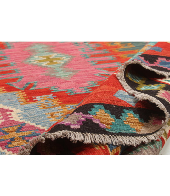 Naila kelim  Handmade  294x200 cm Traditional Kilim Area Rug Wool Carpet