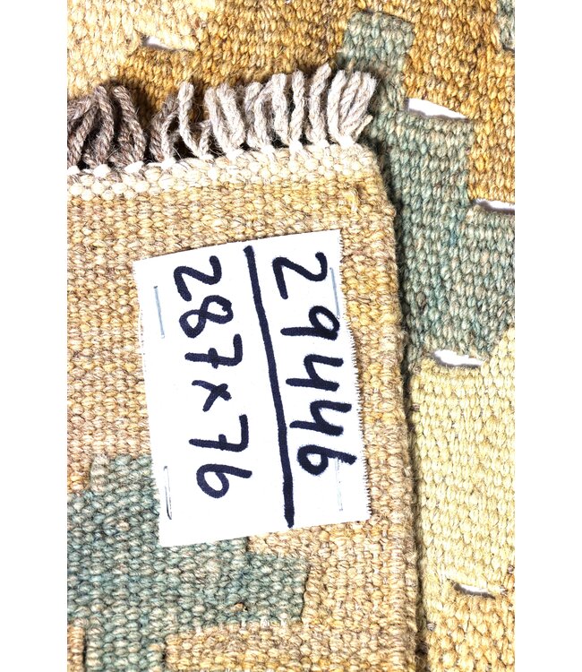 Kelim rug runner 287x76 cm