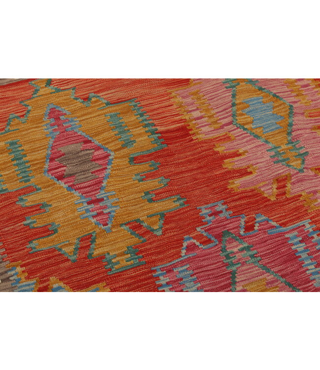 Naila kelim  Handgemacht 205x150 cm Traditional Wolle Kelim Teppich