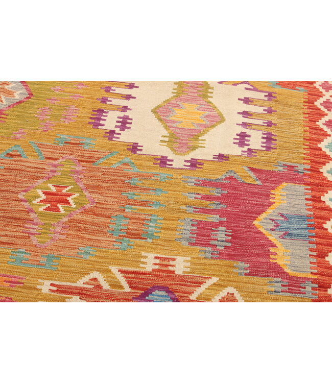 Naila kelim  Handmade  300x203 cm Traditional Kilim Area Rug Wool Carpet