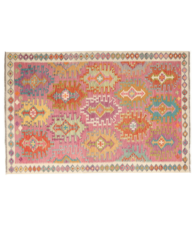 Naila kelim  Handmade 294x197 cm  Traditional Kilim Area Rug Wool Carpet