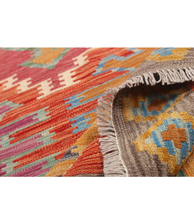 Naila kelim  Handmade  303x204cm Traditional Kilim Area Rug Wool Carpet