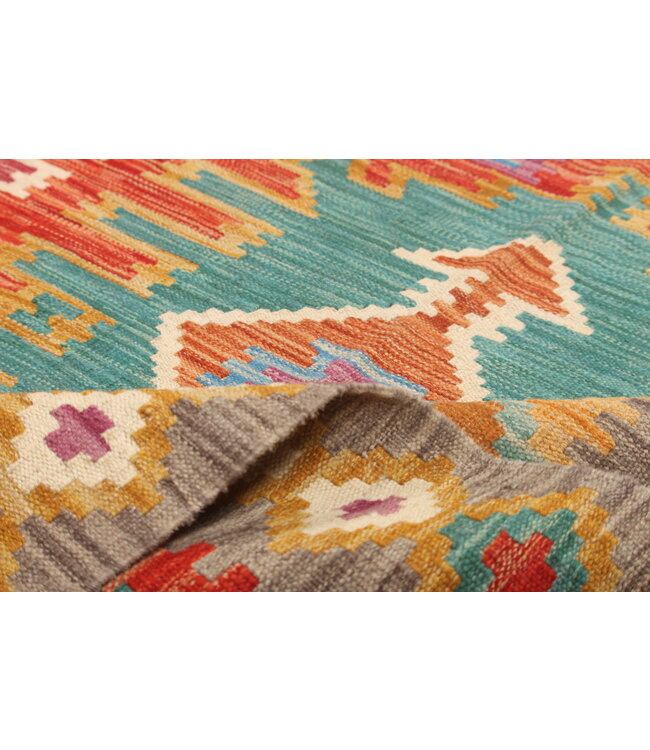 Naila kelim  Handmade  303x204cm Traditional Kilim Area Rug Wool Carpet