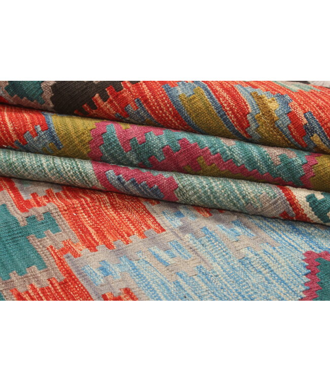 Naila kelim  Handmade 297x200cm  Traditional Kilim Area Rug Wool Carpet