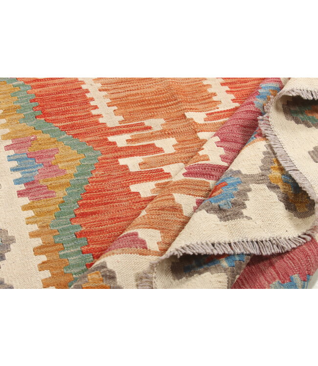 Naila kelim  Handmade  292x198cm  Traditional Kilim Area Rug Wool Carpet