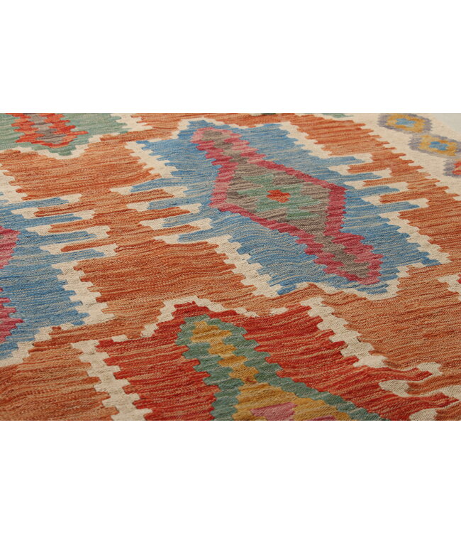 Naila kelim  Handmade  292x198cm  Traditional Kilim Area Rug Wool Carpet