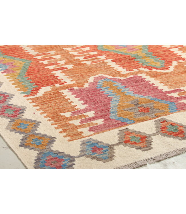 Naila kelim  Handmade  292x198cm  Traditional Kilim Area Rug Wool Carpet