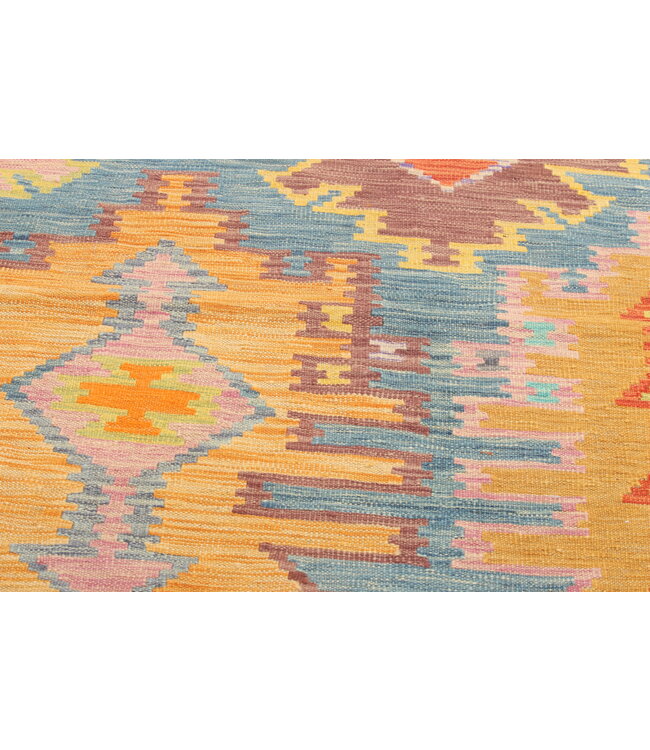 Naila kelim  Handmade  306x200cm  Traditional Kilim Area Rug Wool Carpet