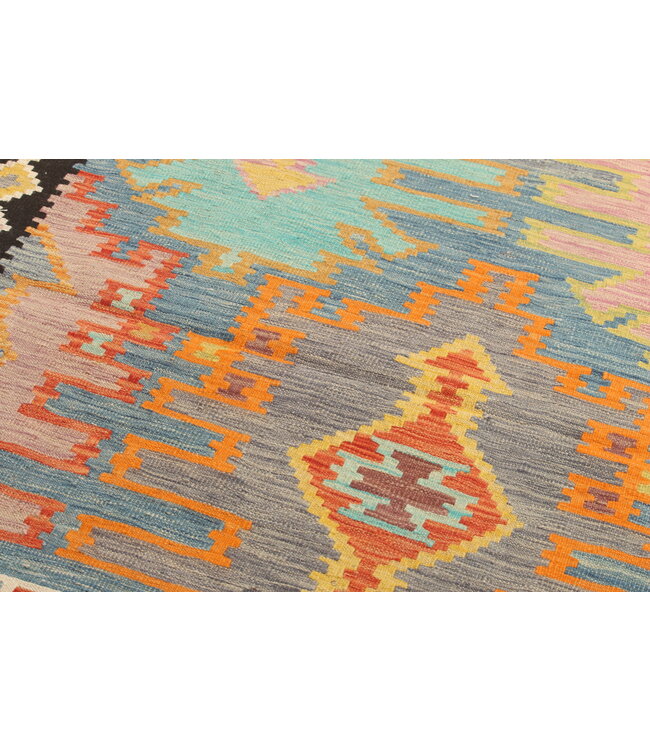Naila kelim  Handmade  306x200cm  Traditional Kilim Area Rug Wool Carpet