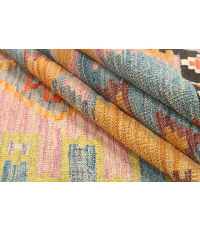 Naila kelim  Handmade  306x200cm  Traditional Kilim Area Rug Wool Carpet