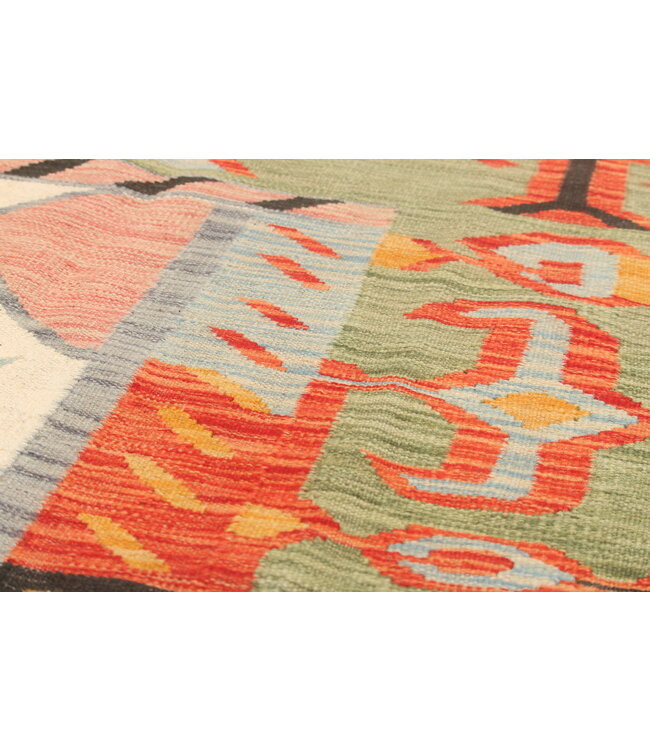 Naila kelim  Handmade  297x253cm  Traditional Kilim Area Rug Wool Carpet