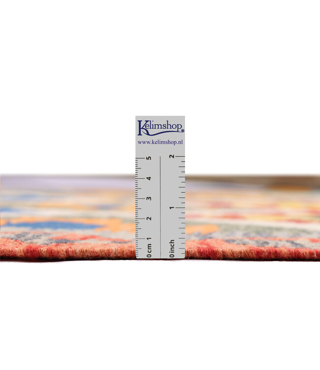 204x154 cm Handgefertigter Afghanischer traditioneller Kelim Teppich Woll