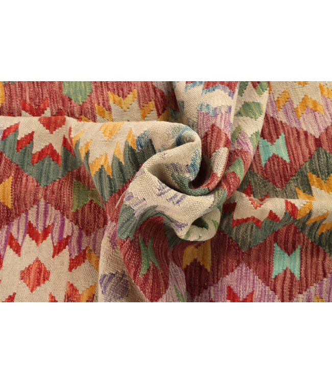 210x147  cm Handmade Afghan Traditional Kelim Area Rug Wool Carpet