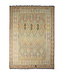 192x142 cm Handmade Afghan Traditional Kelim Area Rug Wool Carpet