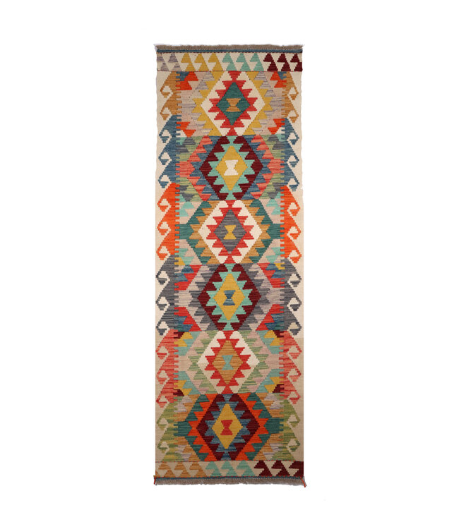 Kelim teppich läufer 257x74 cm