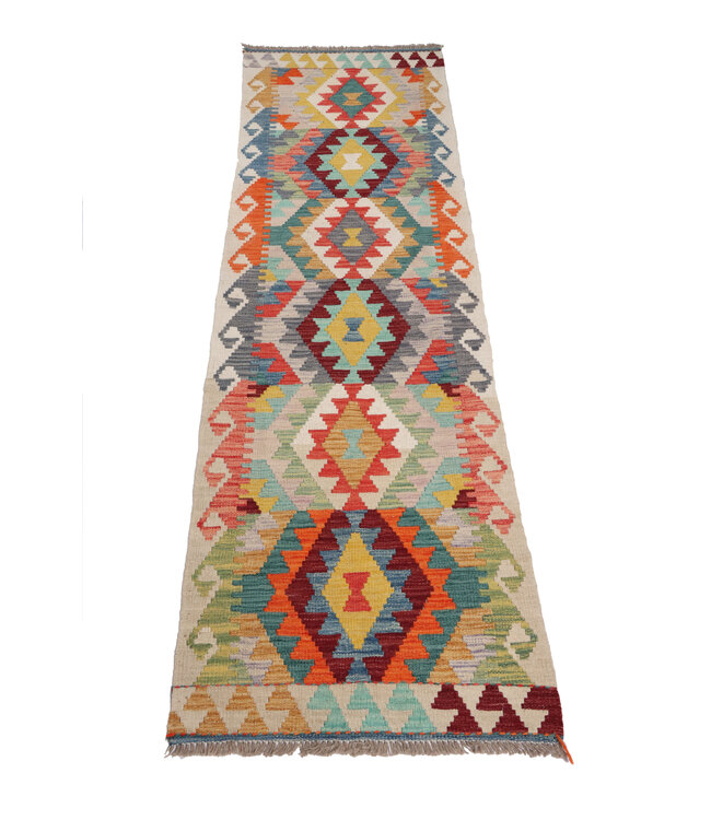 Kelim teppich läufer 257x74 cm
