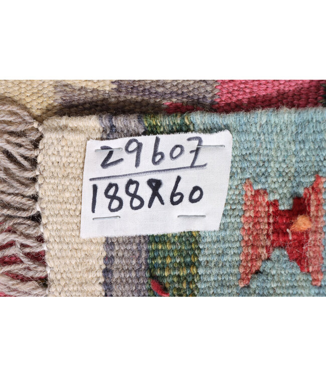 Kelim teppich läufer 188x60 cm